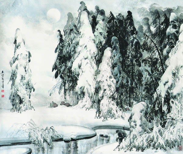 于志学 雪漫兴安 1984年