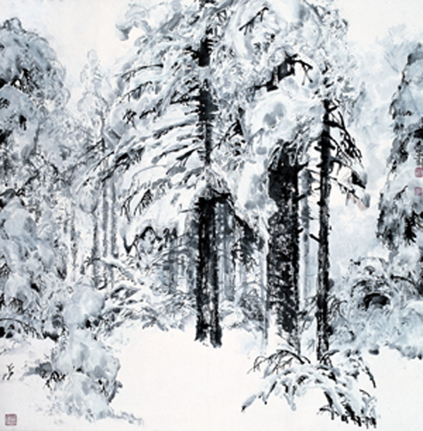 于志学 密林深处 1982年