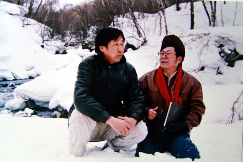 于志学和徐恩存1996年在长白山