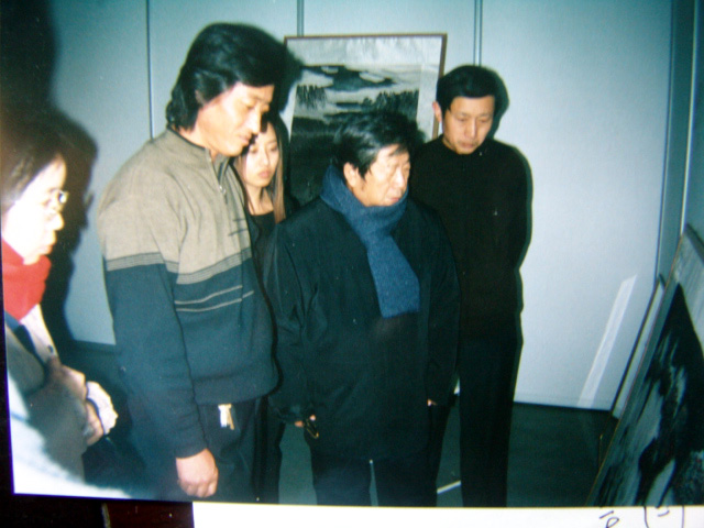 于志学在二届展上