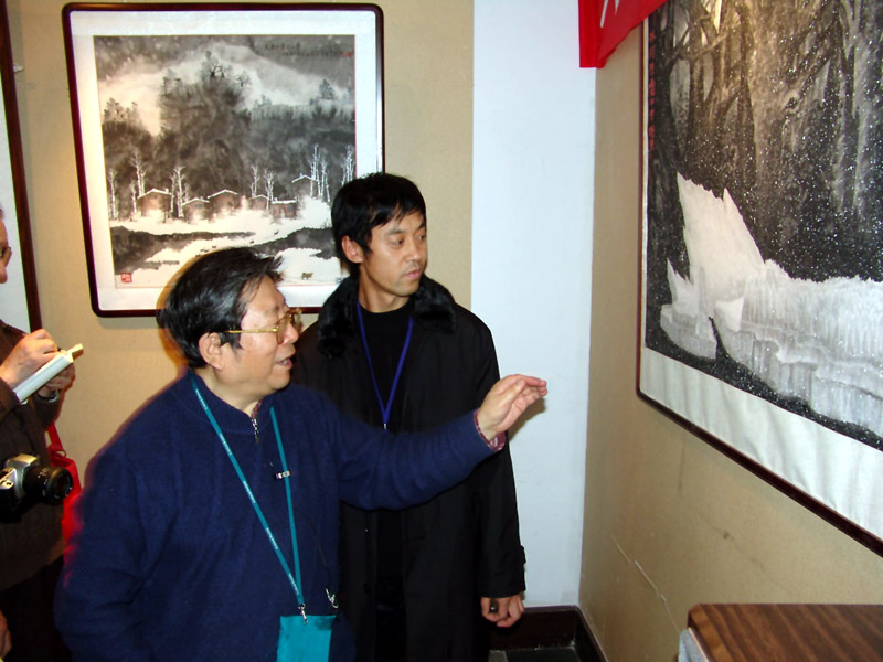 2004年12月于志学为李振东点评作品