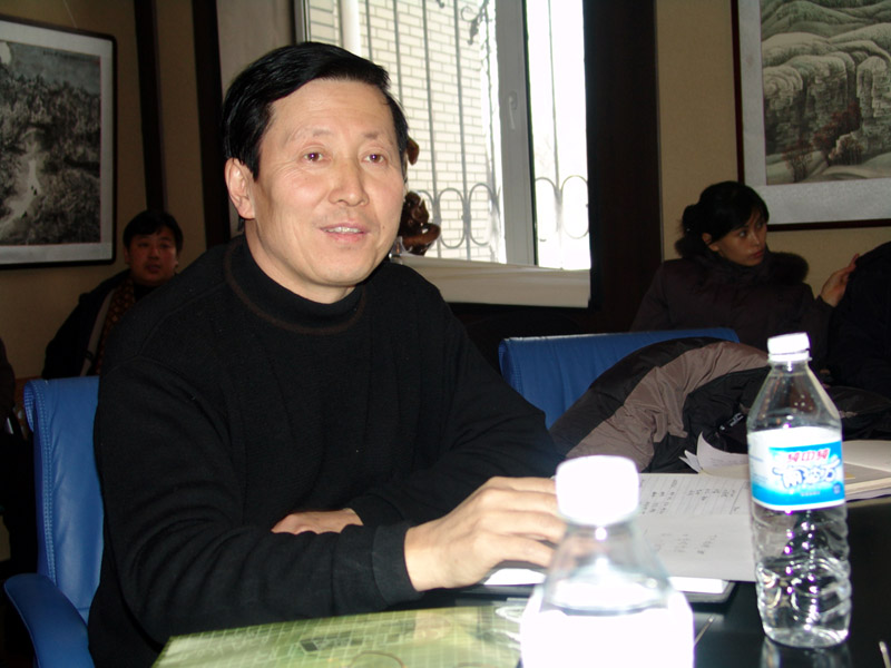 2004年12月冰雪画会副会长周尊成在冰雪画会年会上发言发言