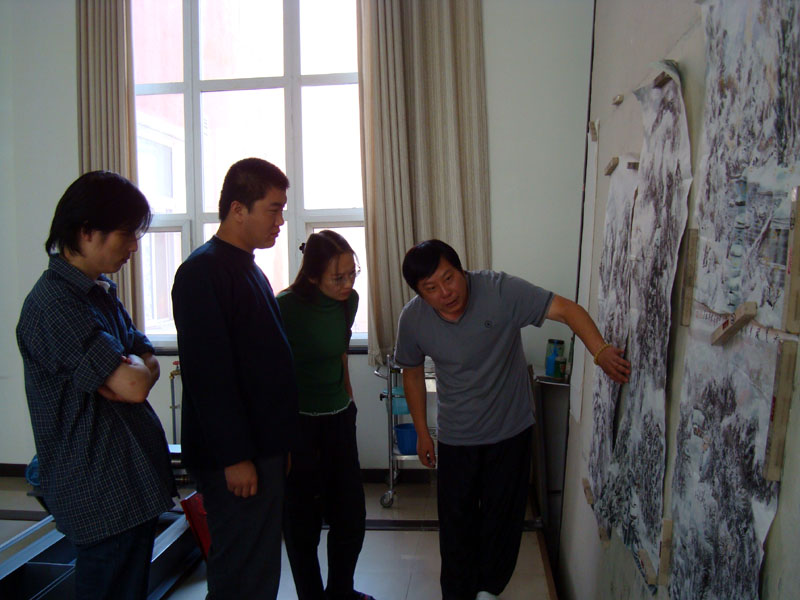 新老同学共同探讨