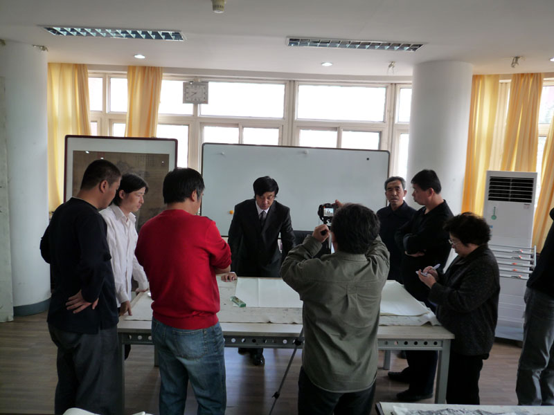 李振东老师冰雪画示范教学