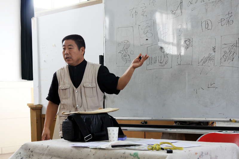 汤宽义教授在研究院讲课2008年0927 卢平摄