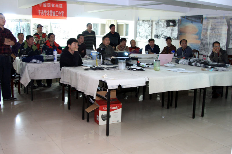 汤宽义教授在黄埔六期讲课
