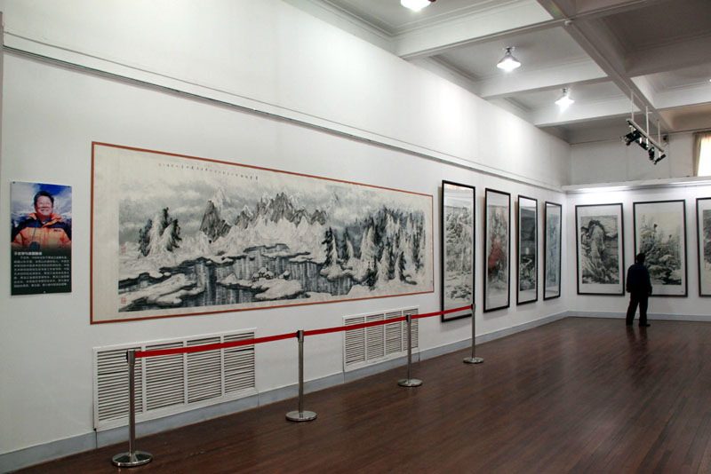 冰雪画派展厅
