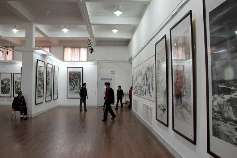 冰雪画派展厅