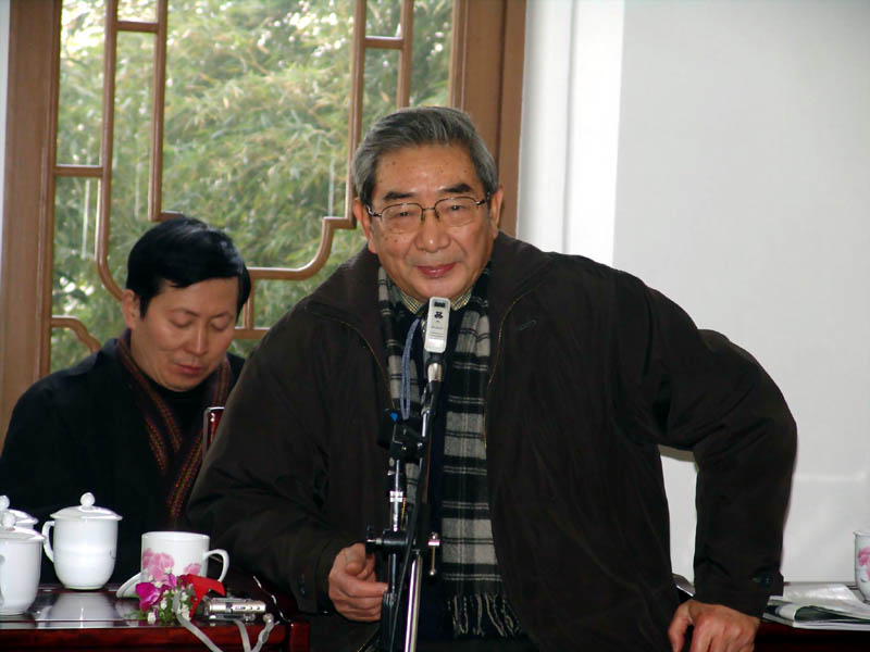 原安徽省美协主席鲍加在研讨会发言
