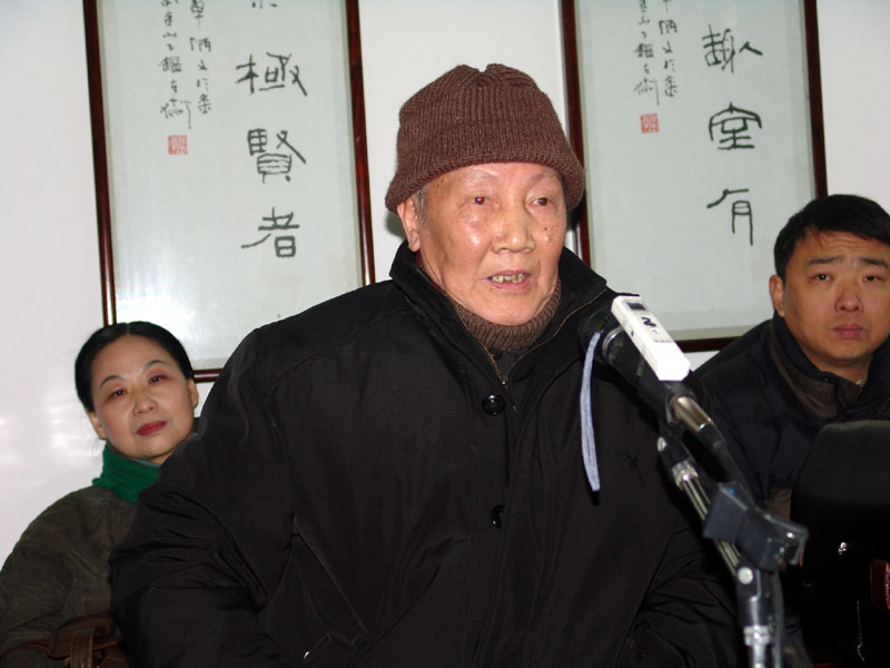 安徽省美协顾问裴家同发言