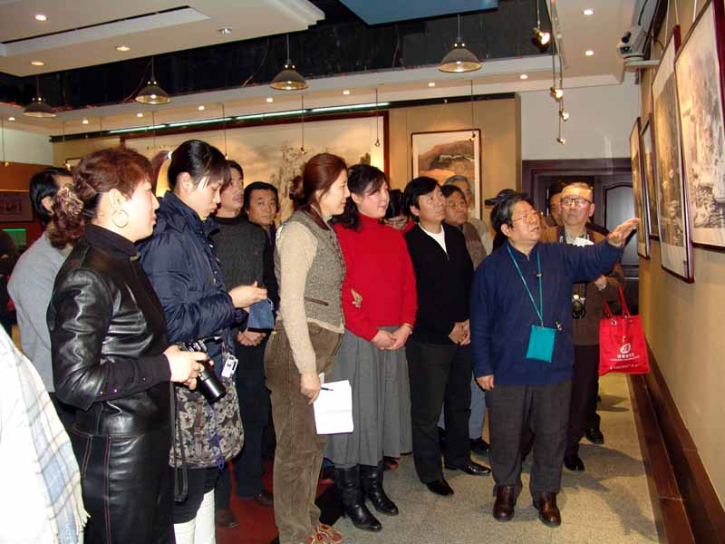 于志学为画派成员点评作品
