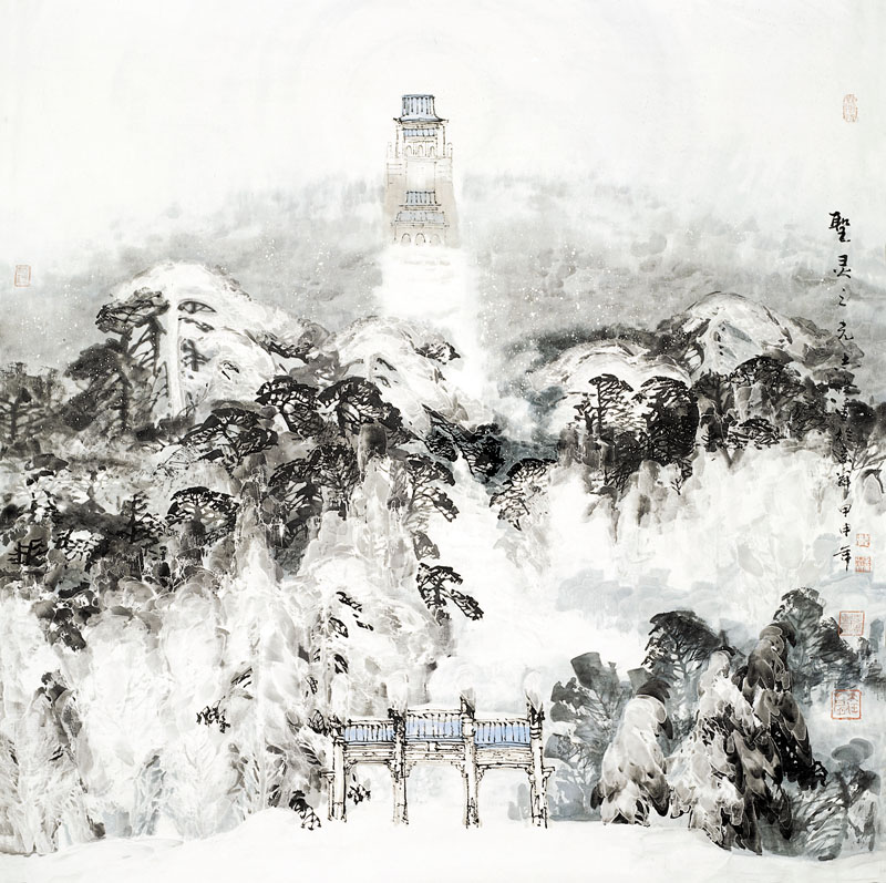 圣灵之光 2004年 120x120