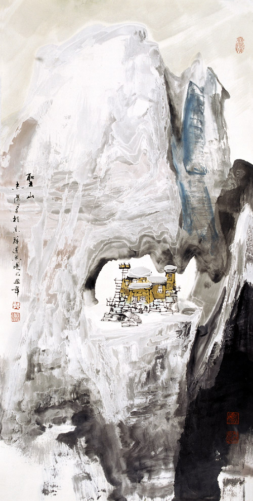 圣山 -136x68cm- 2009年