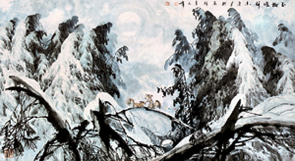 2001年 于志学 玉树瑶华 68x136