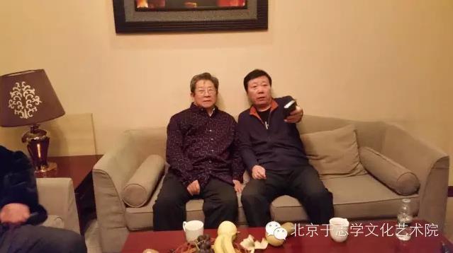 于志学和弟子陈宇飞