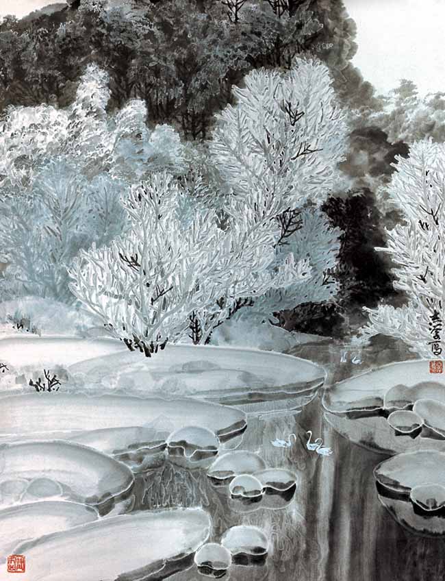 1981年 春江水暖103x9