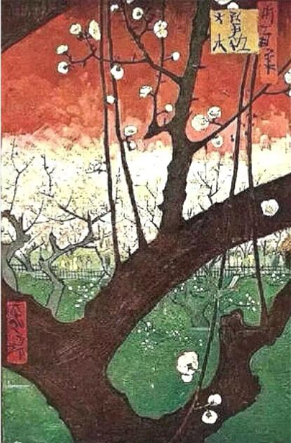 梵高临摹浮世绘